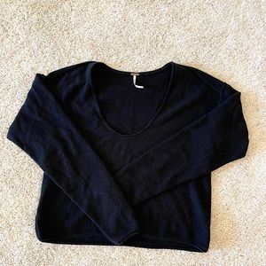 🔴Free People cashmere pull over like new